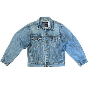 Levi Strauss Signature Denim Vintage, Y2k, Western, Retro Jean Jacket Sz: M 8/10